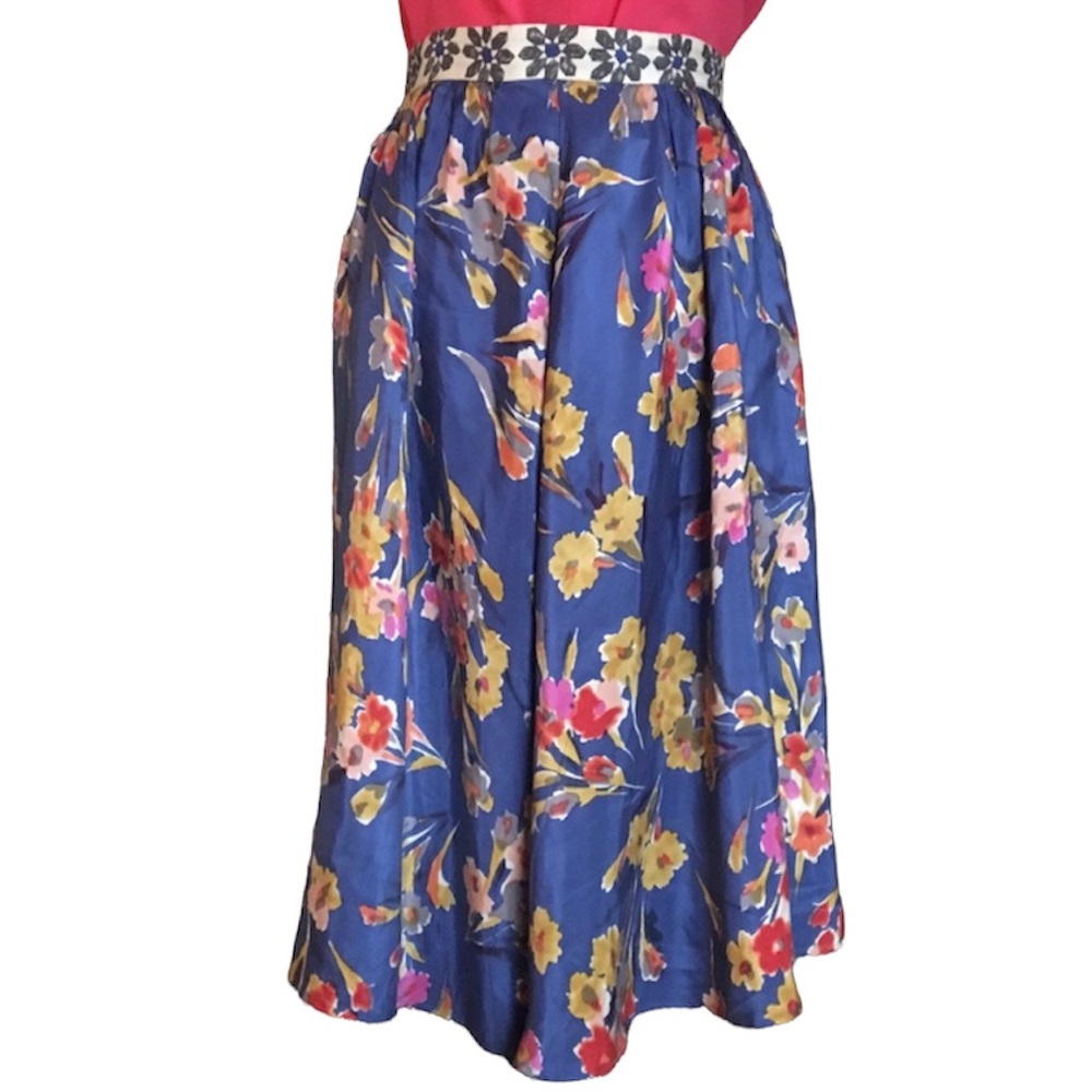Anthropologie Edme and Esyllte midi skirt